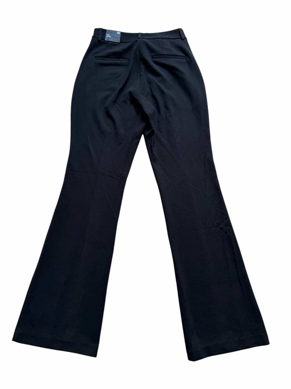 Express Womens 10 High Rise Flare Stretch Dress Pants Black Trouser Workwear NWT - Picture 4 of 8